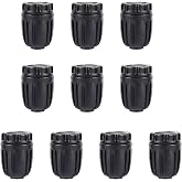 FOGWOWO 10 Pack 1/2 inch Irrigation Fittings End Plugs Connectors Anti-Drip | For (1/2" ID x0.6-0.63" OD) 16mm Drip Tubing,Barbed Locked,for 1/2 Inch Drip Tubing Line,for 1/2 Garden Irrigation System