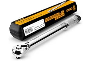 DEKOPRO 3/8 Inch Drive Dual-Direction Torque Wrench, 5-50 Ft-Lb & 6.8-67.8 Nm Range, ±3% Precision, 72-Tooth Chrome Vanadium 