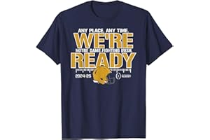 ELITE AUTHENTICS Notre Dame Fighting Irish College Football Playoff 24-25 T-Shirt