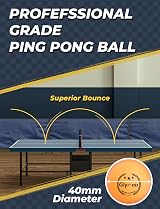 Glymnis Table Tennis Set with Retractable Net Bats Balls Storage Bag view 6