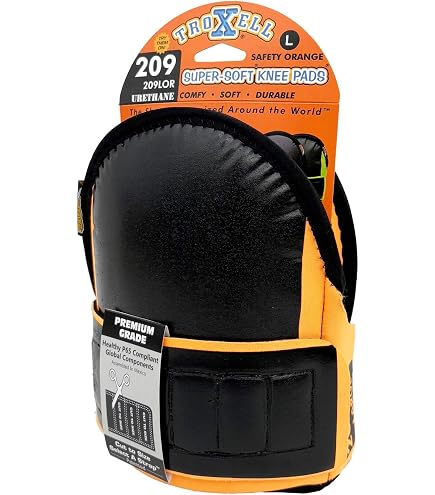 Troxell SuperSoft LeatherHead Kneepads - Padded Protection For Work (Bagged In Pairs) 9 thumbnail image