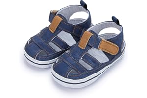 Zoolar Infant Boys Girls Sandals Breathable Premium Baby Summer Outdoor Casual Beach Shoes Lightweight Toddler Flower Bowknot Anti Slip Rubber Sole Newborn Prewalker First Crib Shoes