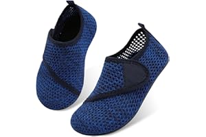 JOINFREE Kids Boys and Girls Swim Water Shoes Toddler Quick Dry Aqua Socks Barefoot Skin Shoes for Beach Sports