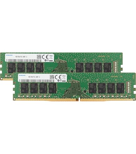 Samsung 16GB (2x8GB) DDR4 2400MHz PC4-19200 (PC4-2400T) CL17 UDIMM