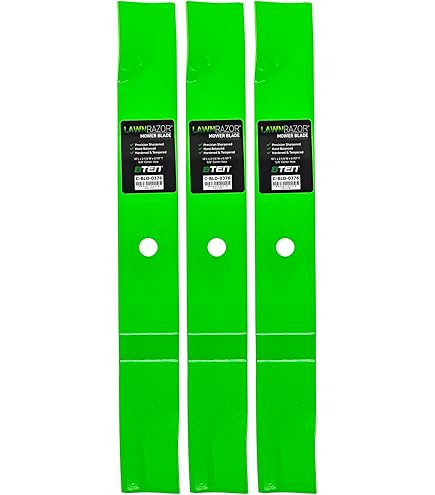 Lâminas Cortador Grama Gravely Ariens - 3 Unidades - 47cm Comprimento - Deck 132cm