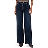 KUT from the Kloth Womens Jeans High-Rise Wide Leg Clean Hem in Attributable