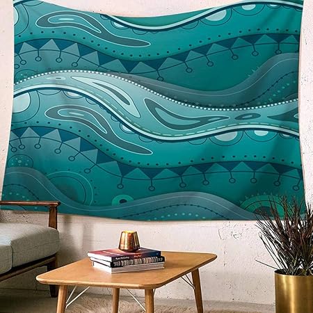 Daeou Tapisserie Decorationserviette De Plage Mural De Patron