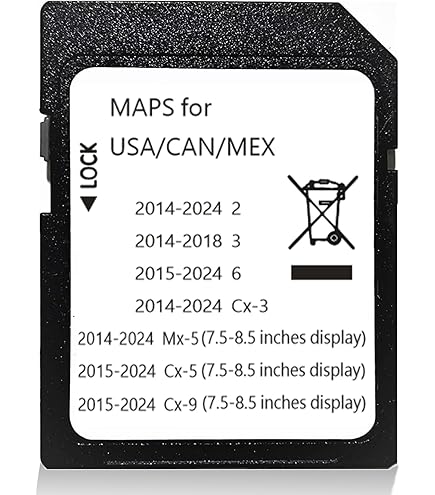 Amazon.com: Latest Car GPS Navigation SD Card Compatible with
