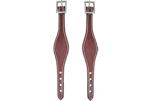 Horse Western Saddle Fenders Replacement Hobble Strap Pair Set for Barrel Trail Show Saddles ST-WSC-021