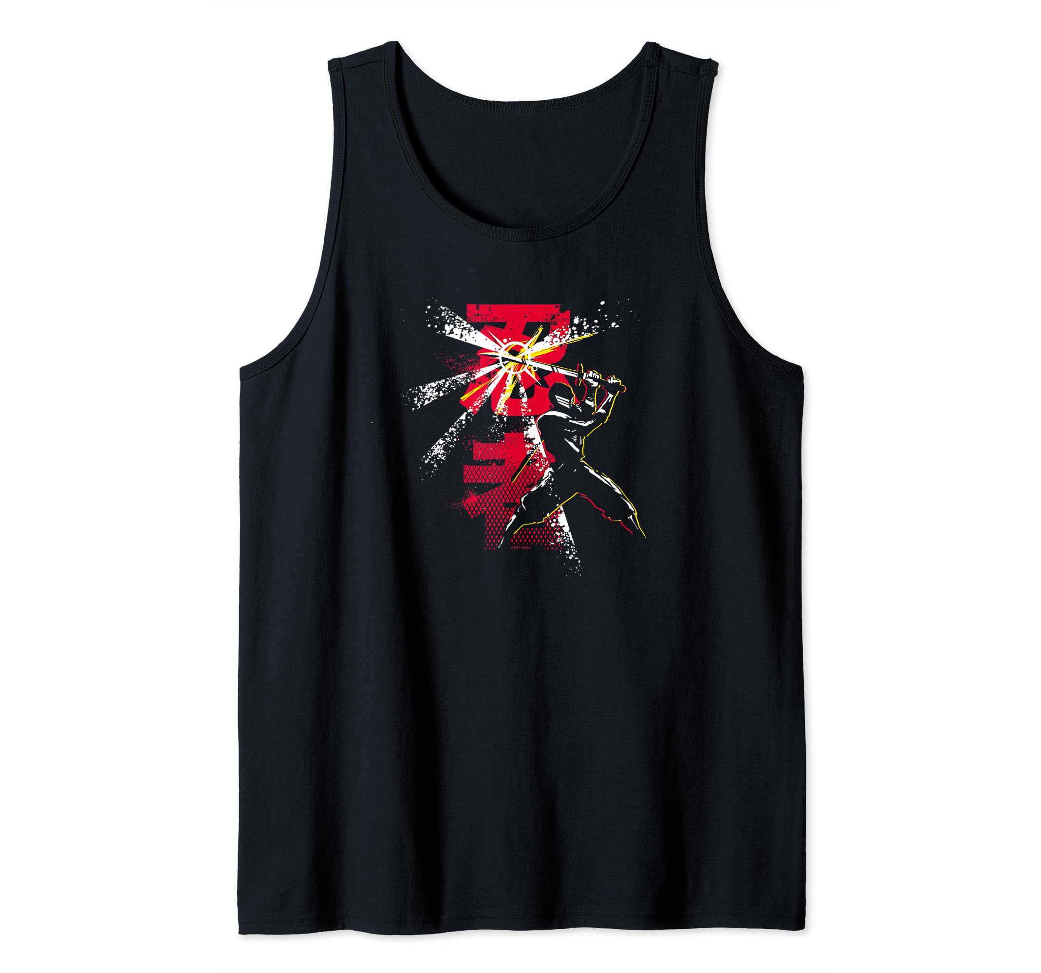 Snake Eyes Ninja Sword Tank Top