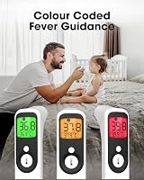 OxiPro TH1 Thermometer – In-Ear, Forehead, Non-Touch, Surface Modes view 2