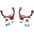 Compatible With/Replacement For Brightt GSP-MFK-834 Godspeed() Adjustable Front Upper Camber Arms With Ball Joints, Set of 2, Accord(CG/CF) 1998-02