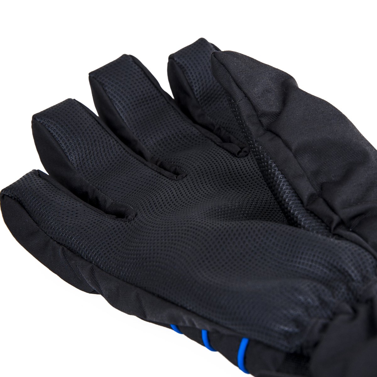 WILD SNOW Men\'s Anti-Slip Ski Gloves Winter Warm Waterproof Windproof Gloves for Snowboarding Cycling Biking Size XL(Black 2)