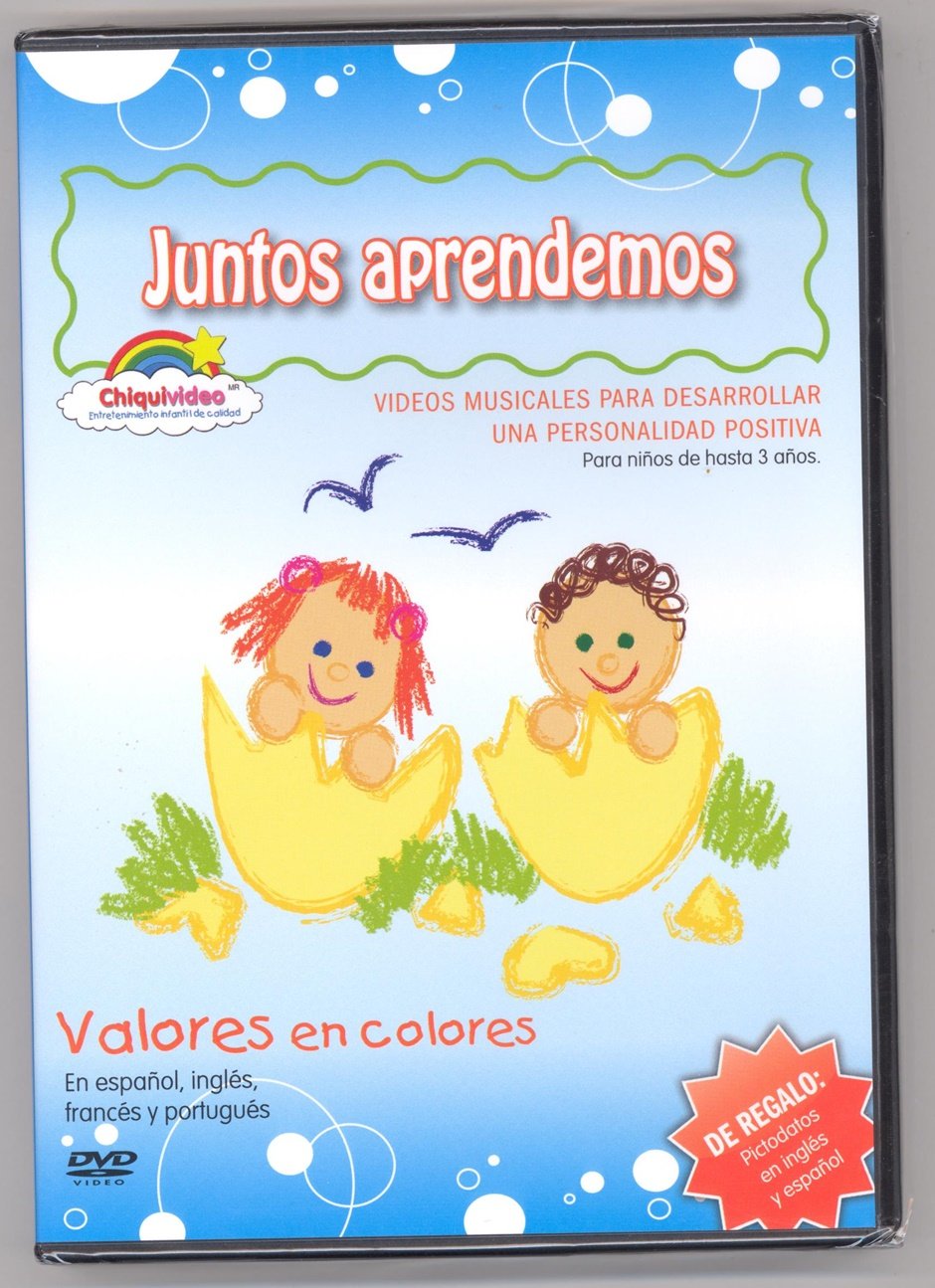 Amazoncom Juntos Aprendemos Dvd Valores En Colores