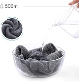 ROSSHINE Microfibre Hair Towel Wrap 3 Pack 65x25cm Turban Quick Dry view 5