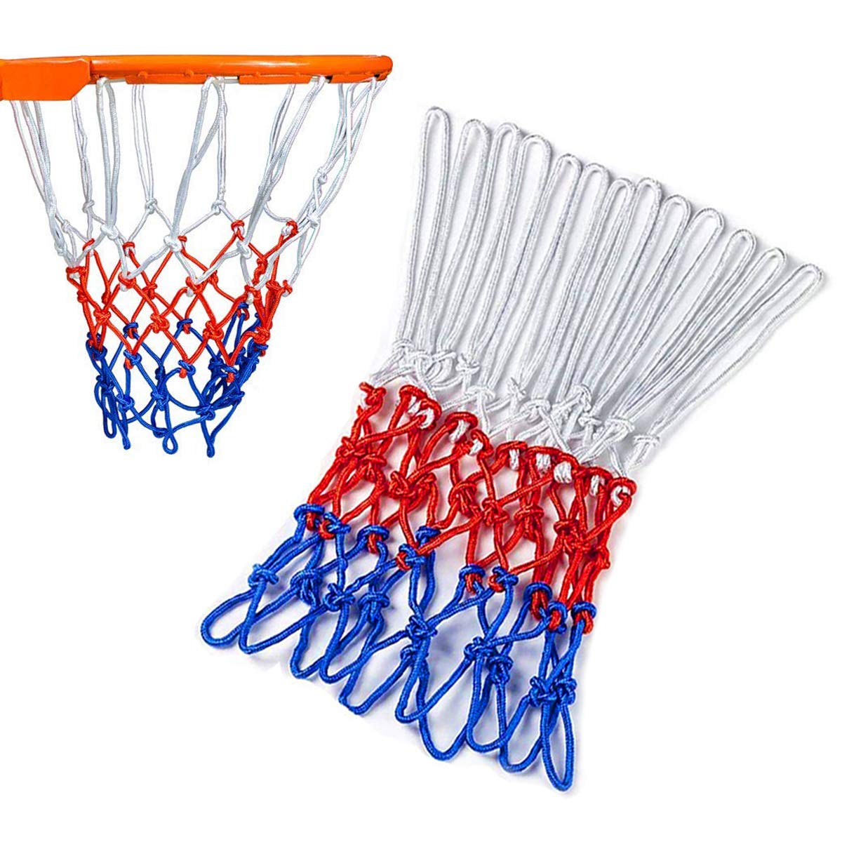 Ultra Heavy Duty Basketball Net Replacement Pack of 2 Premium Quality
