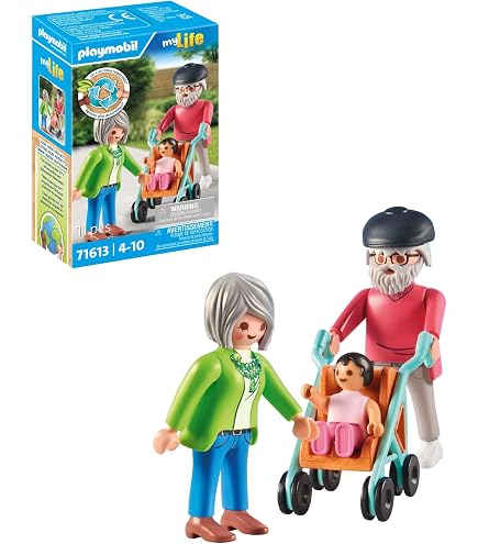 Amazon.com: PLAYMOBIL Family with Buggy : Toys & Games