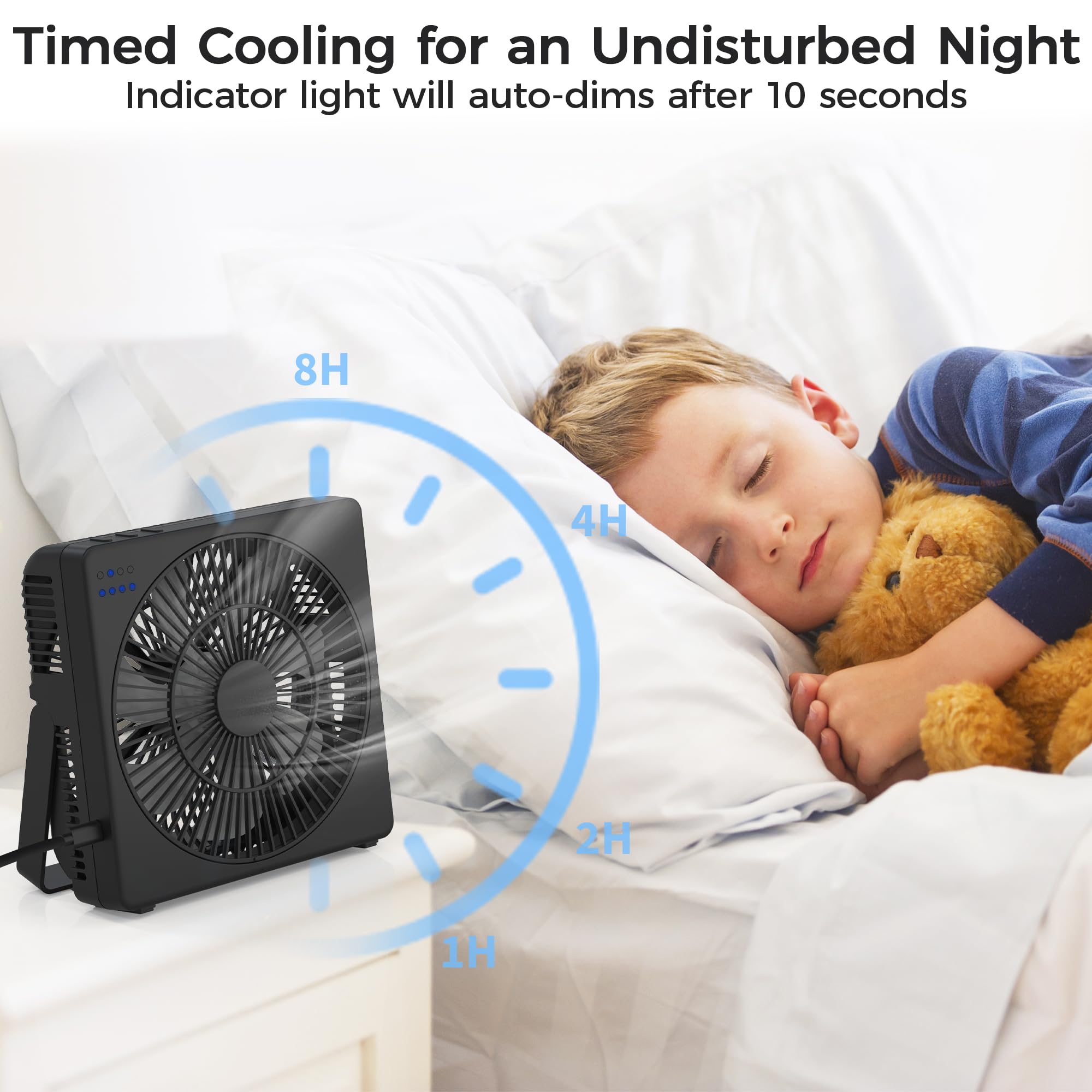 KITWLEMEN Table Fan - 8