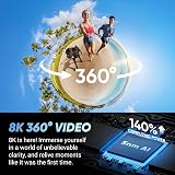Insta360 X4 8K Waterproof 360 Action Camera 4K Wide Angle Invisible Stick 135 view 2