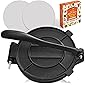 New Creation Avenue Cast Iron Tortilla Press 8 Inch/Roti Press/Taco Press With Eco-Friendly Silicone Tortilla Press…