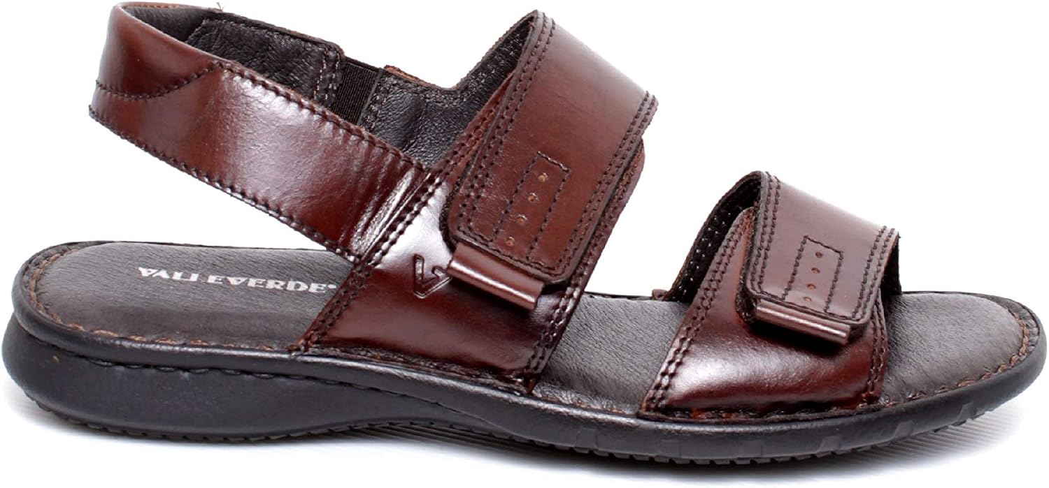 Sandalo Uomo Pelle VALLEVERDE Scarpe urban-earth.co.uk