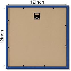 Vittanly 12x12 Picture Frame, Engineered Wood with