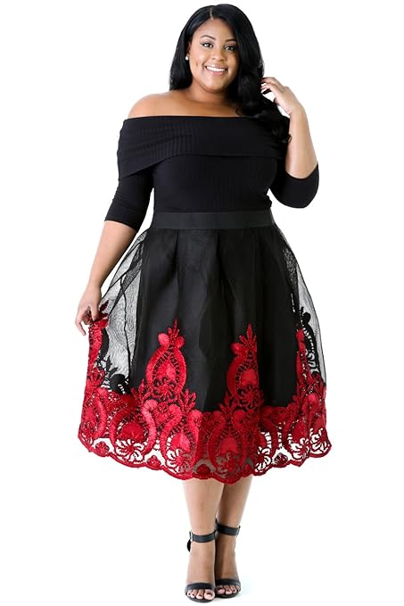 plus size skater dress uk