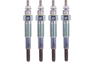 HIRINTOL 4pcs A2300 Glow Plugs 4900224 for Cummins Engine Nissan G10 N16 Engine 1.5 2001-14