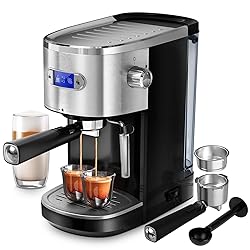 Xbeauty Espresso Machine 20 Bar, Semi-Automatic