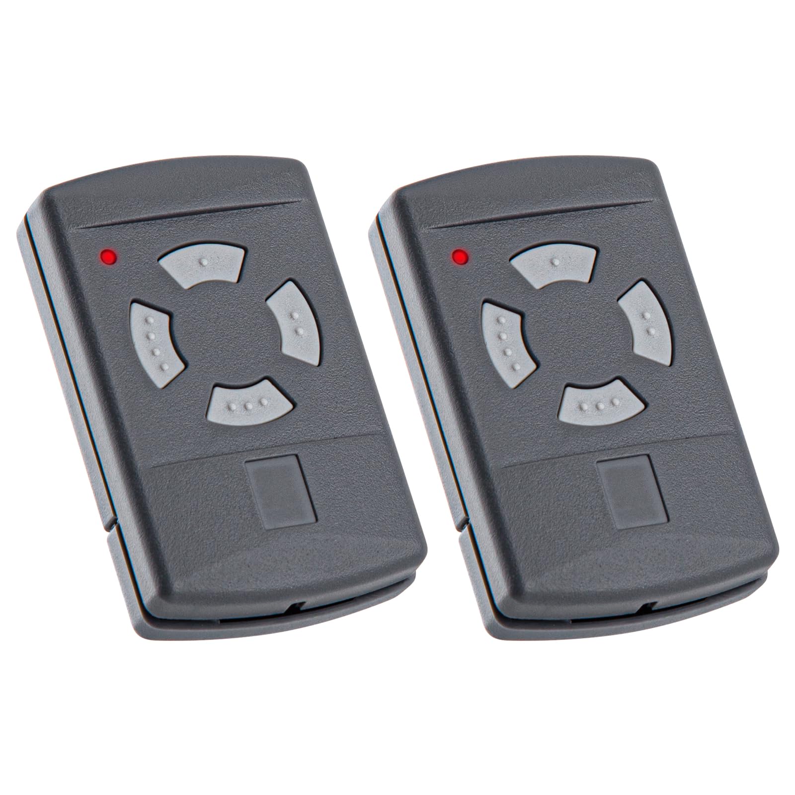 pepape 2 Pack Garage Door Opener Remote Control Replacement for Hormann HSM4-40 HSE2-40 HS4-40 Compatible with Garador ProMatic Handheld Transmitter 40.685MHz Grey Buttons