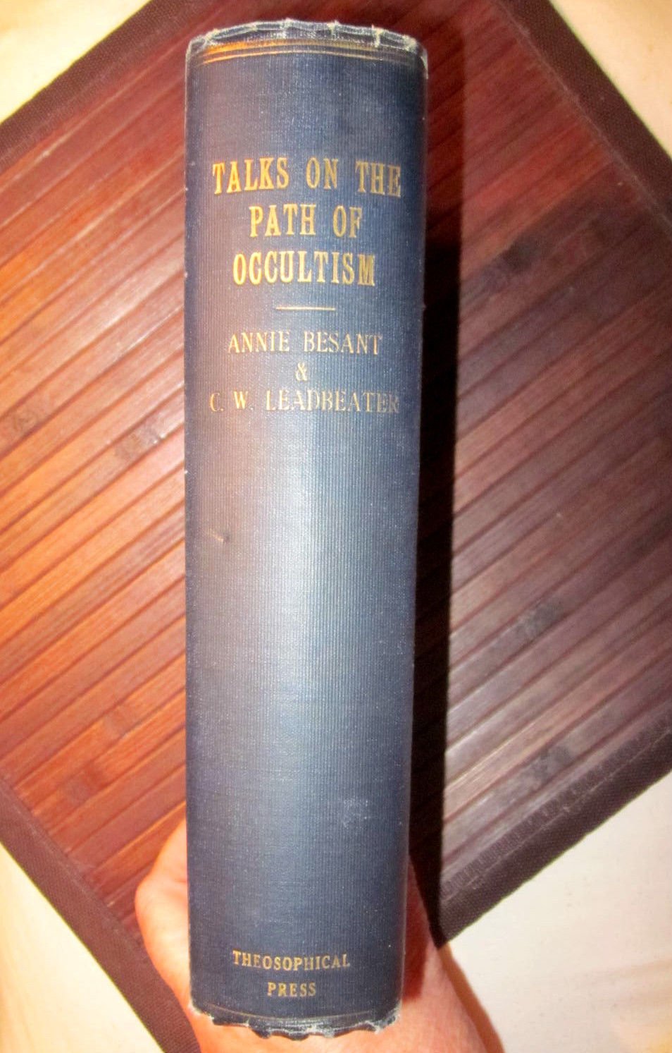Talks On The Path Of Occultism A Commentary On At The Feet - 