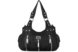 Scarleton Purses for Women Large Hobo Bags Washed Vegan Leather Shoulder Bag Satchel Tote Top Handle Handbags, H1292