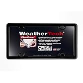 WeatherTech ClearCover - Clear Acrylic Lens Cover, Durable Frame that Protects License Plates, Black