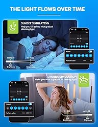 Vanance Smart Light Bulbs 4Pack with Remote, A19