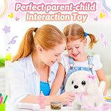 Tagitary Interactive Plush Puppy Toy Walk Bark Tail Wag Leash Gift view 6