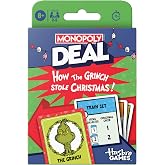 Monopoly Deal: How the Grinch Stole Christmas! Edition Card Game | Officially Licensed Dr. Seuss Family Games | 2-5 Players | 15 Mins. | Ages 8+
