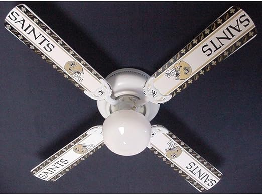 Amazon Com Ceiling Fan Designers 52fan Nfl Nos Nfl Orleans Saints