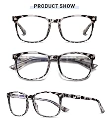 DUCO Blue Light Blocking Glasses 2 Pack Computer