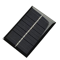 Fielect 5pcs 6V 0.6W Solar Panel Polysilicon Mini