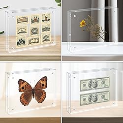 Egofine 8x10 Acrylic Frames 6 Pack, 20mm Thicker