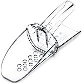 Ice Scoop, San Jamar Saf-T-Scoop, 4 oz to 6 oz, Scoop Only | Polycarbonate Scooper for Bar and Beverage Stations