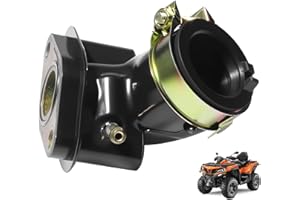 JOYYANGFANG Intake Manifold for Chinese Scooter Moped ATV Go Kart 4-Stroke GY6 50cc 80c 100cc 139QMB 139QMA Engine