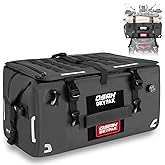 OSAH DRYPAK Waterproof Motorcycle Tail Bag, 40L Waterproof Duffel Bag, Motorcycle Dry Bag, Multifunctional Luggage Bag with Shoulder Straps for Travel, Camping, Fishing