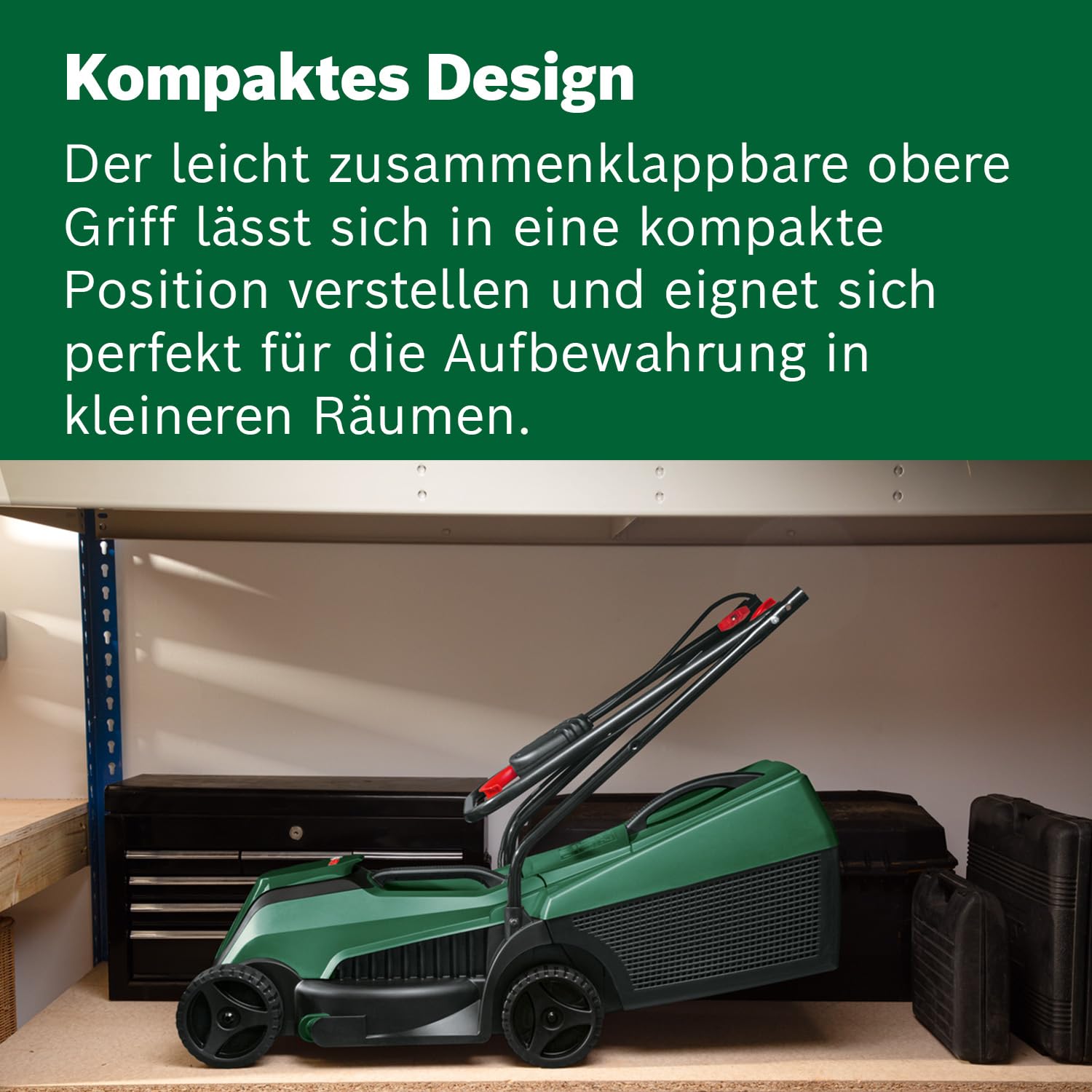 Bosch Akku-Rasenmäher EasyMower 18V-32-200 (1x 4,0 Ah Akku, 18-Volt-System, Schnittkreisdurchmesser: 32 cm, im Karton) 5
