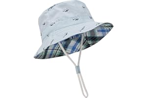 Durio UPF 50+ Beach Baby Sun Hat Sun Protection Cute Wide Brim Summer Baby Boy Bucket Hats Toddler Sun Hats for Girl