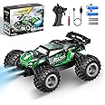AONEPTR Remote Control Car, All Terrain Remote Control Truck for Boy, 2.4GHz Rc Car with Two Rechargeable Batteries, 20KM/H Monster Truck Toys