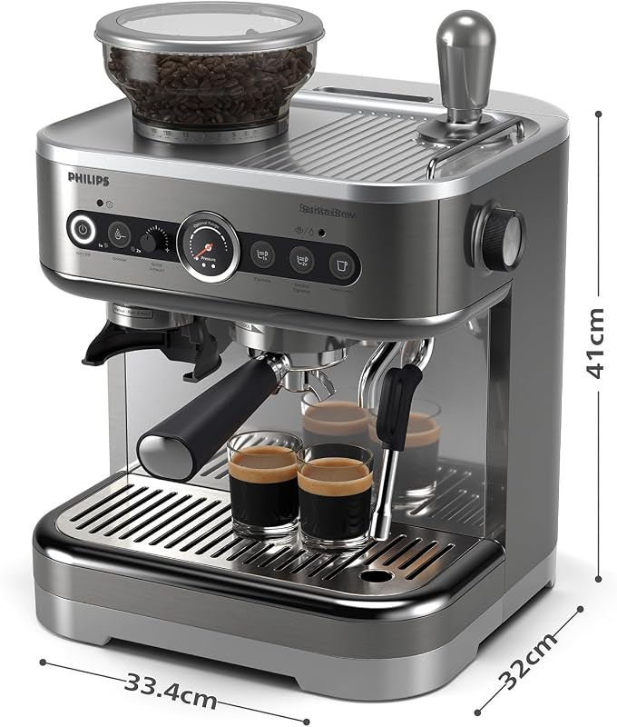 Barista Brew Macchina Espresso Semiautomatica, 250g, Bronzo — foto 2 di 8