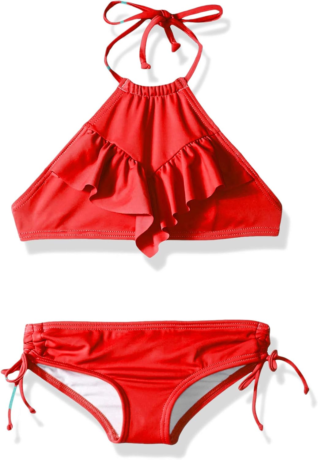 Billabong Girls' High Neck Two Piece Bikini Swim Set Clothing