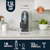 Ninja SLUSHi Frozen Drinks Maker FS301UK Arctic Blue & Grey 1.9L view 8