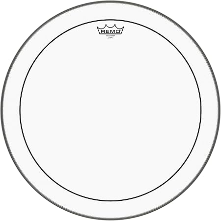 Amazon Com Remo Pinstripe Clear Bass Drum Head 22 Inch Musical